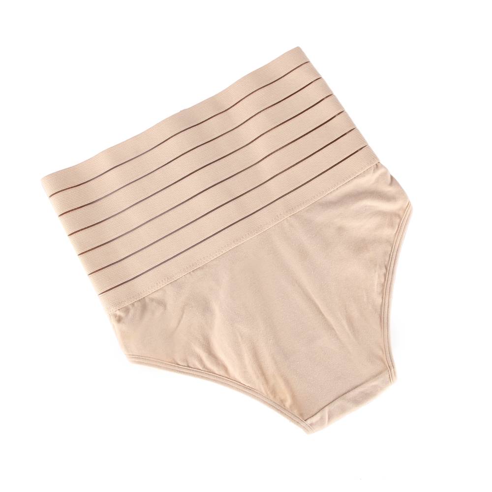 Black & White & Tan High-waisted Abdomen And Hip Shaping Corset Pants