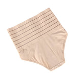 Black & White & Tan High-waisted Abdomen And Hip Shaping Corset Pants