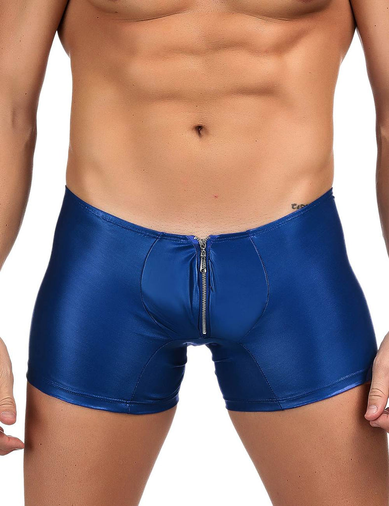 Men‘s Leather Pants With Exposed Hips With Farawlaya