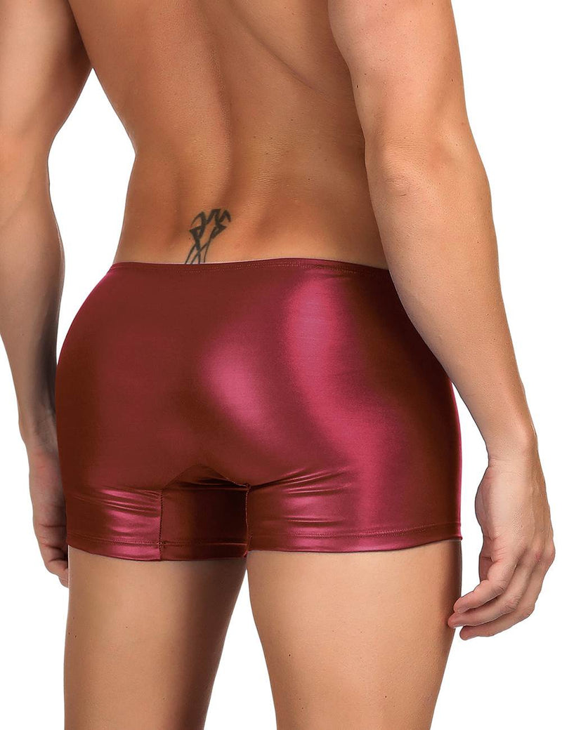 Men‘s Leather Pants With Exposed Hips With Farawlaya