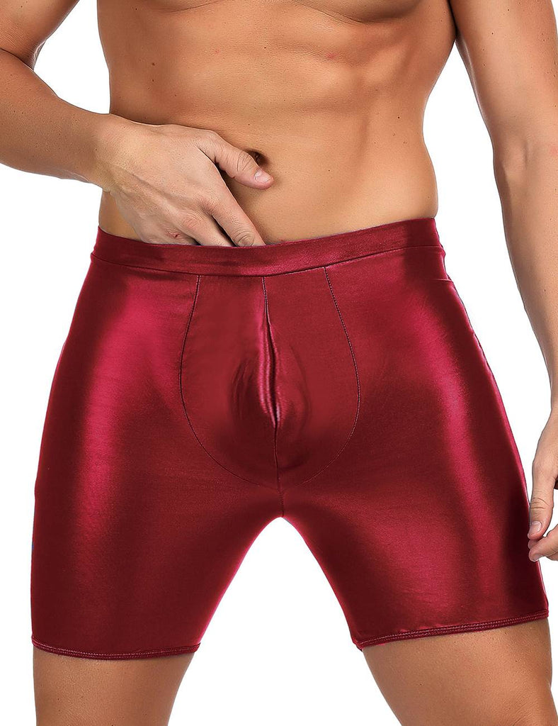 Men‘s Leather Pants With Exposed Hips