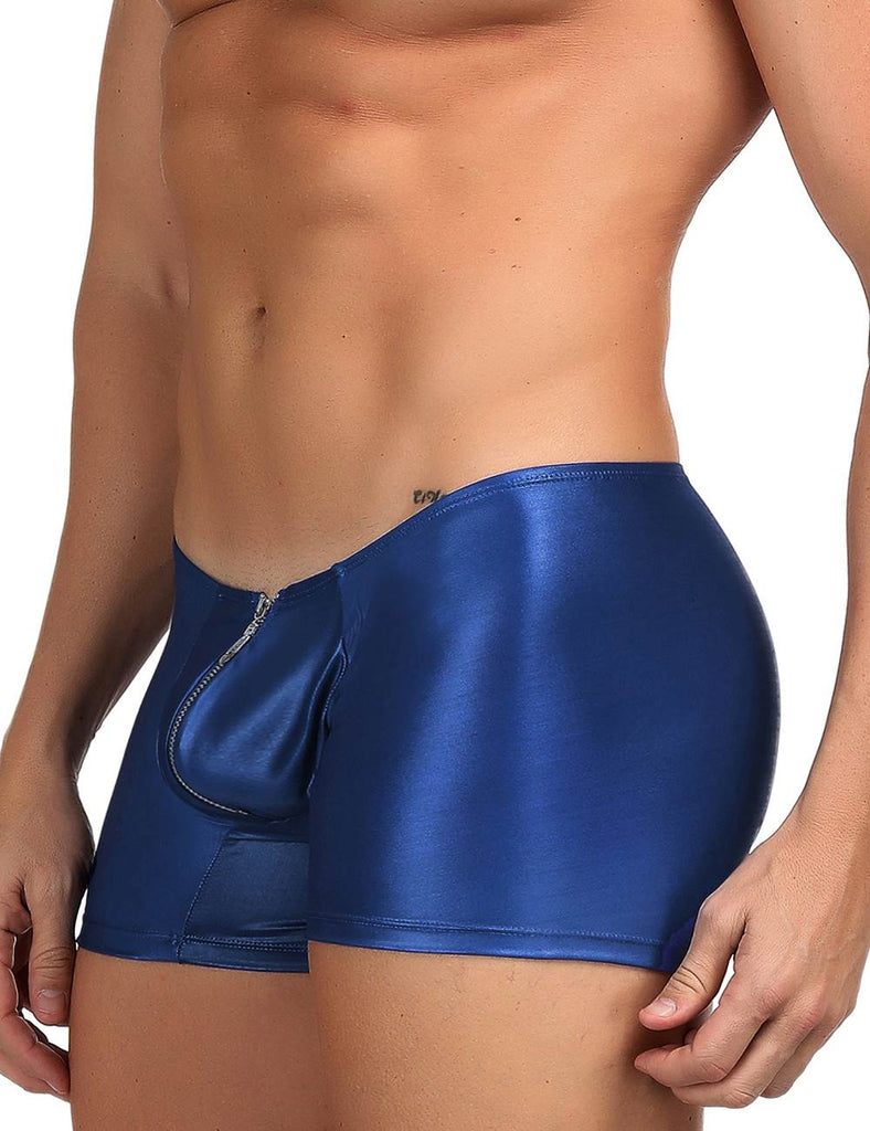 Men‘s Leather Pants With Exposed Hips With Farawlaya