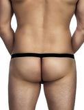 Sexy Black & White T Back Mens Underwear