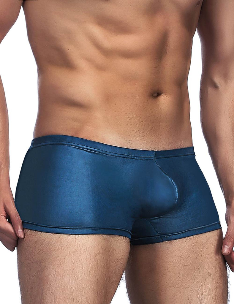 Black Leather Sexy Panty for Man