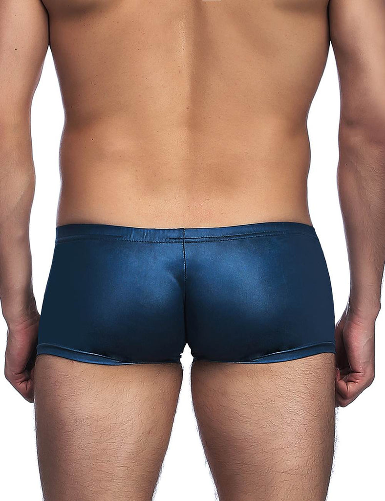 Black Leather Sexy Panty for Man