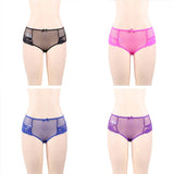New Sexy High Waist Lace Strappy Panty 4in1 Box
