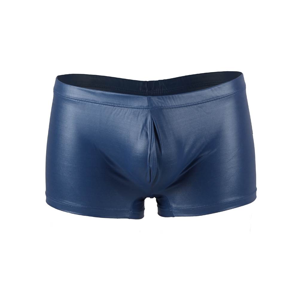 Black Leather Sexy Panty for Man