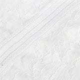 Crotch Open Black & White & Tan Lace High Quality Eyelash Lace Splice Sexy Bodysuit With Farawlaya