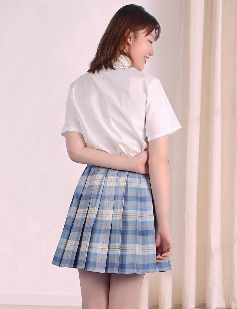 Sweet JK uniform high-quality student pleated skirt college style