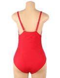 Simplicity Sexy Women Deep V One Piece Swimsuit Egypt