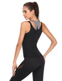 6 Pieces Steel Bones Black Neoprene Waist Training Corset