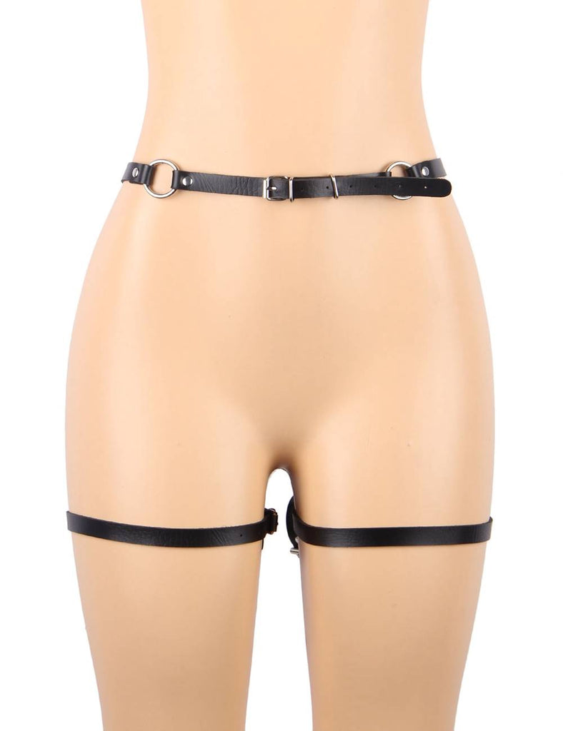 Sexy Trend Bondage Belt Bracelet Leg Loop One Punk Belt Waist Chain