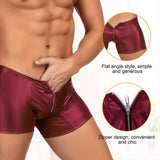 Men‘s Leather Pants With Exposed Hips With Farawlaya