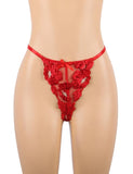 Floral Embroidery Underwire Garter Lingerie Egypt Set