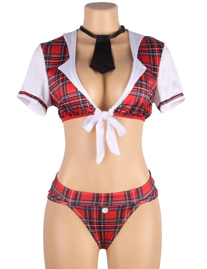 Sexy uniform high-quality student college style cosplay suit