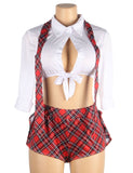 Sexy uniform high-quality student college style cosplay suit