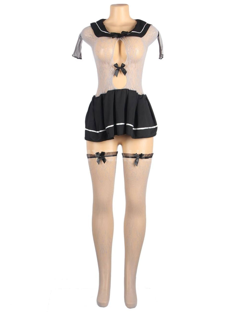 New Uniform Temptation Sexy College Style Lingerie Suit