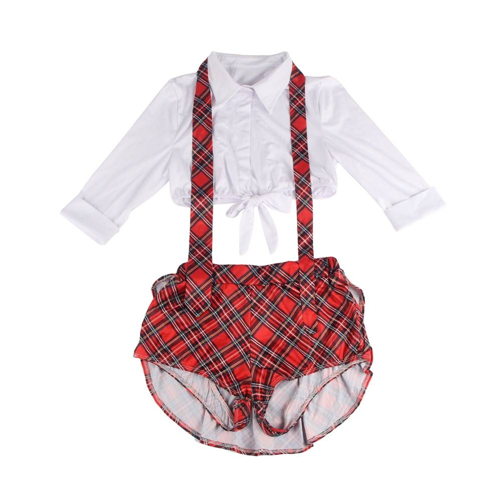 Sexy uniform high-quality student college style cosplay suit