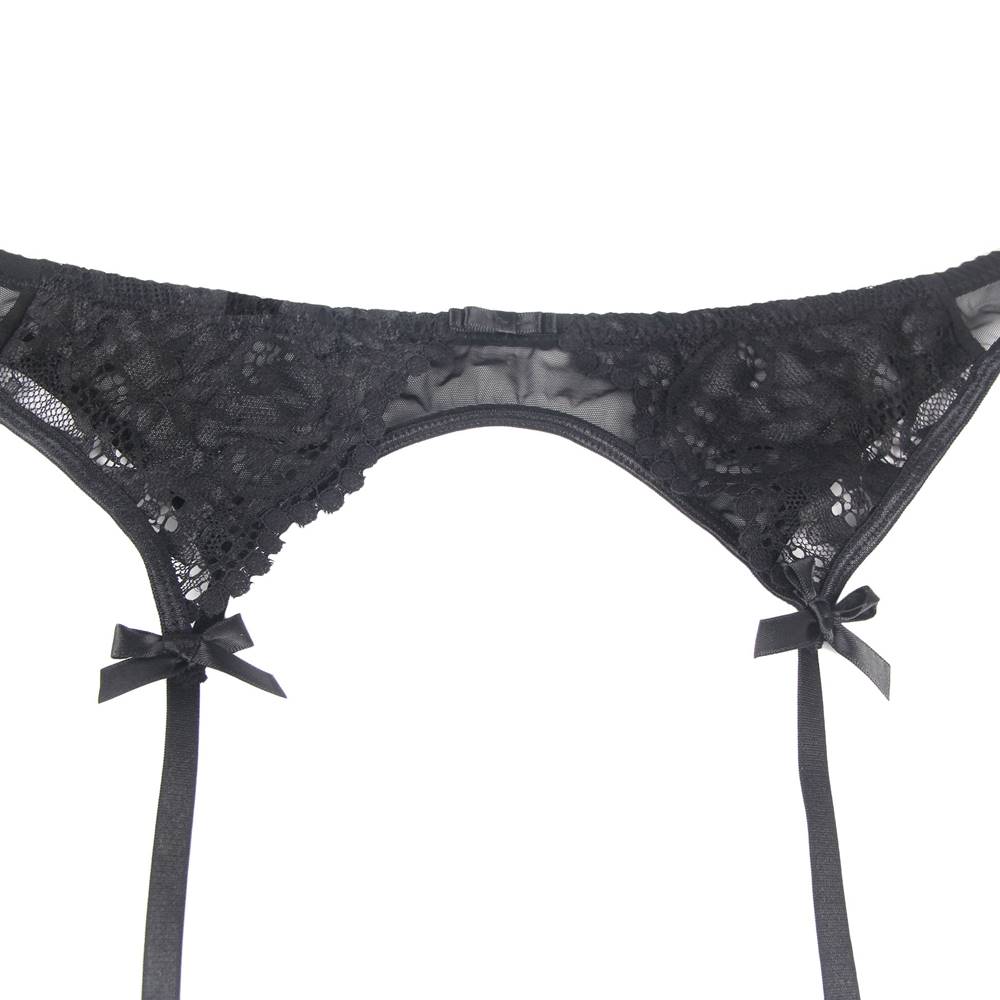 Sexy Exquisite Lace Plus Size Garter Panty