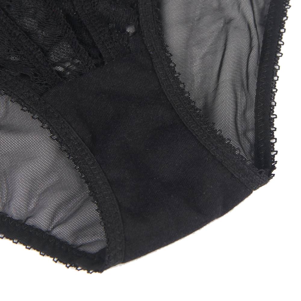 Sexy Exquisite Lace Plus Size Garter Panty