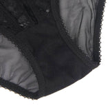 Sexy Exquisite Lace Plus Size Garter Panty