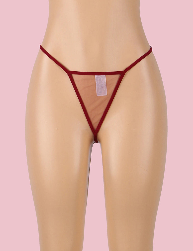 New Sexy Plush Edging Mesh Wide Sleeves Robe With Belt