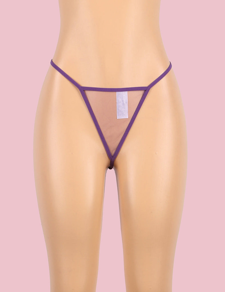 New Sexy Plush Edging Mesh Wide Sleeves Robe With Belt