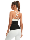 Black Nylon Magic Sticks Waist Wrap Shapper