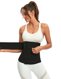 Black Nylon Magic Sticks Waist Wrap Shapper