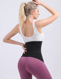 Black Nylon Magic Sticks and Hook Waist Wrap Shapper