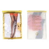 Red and Black Mesh Stocking