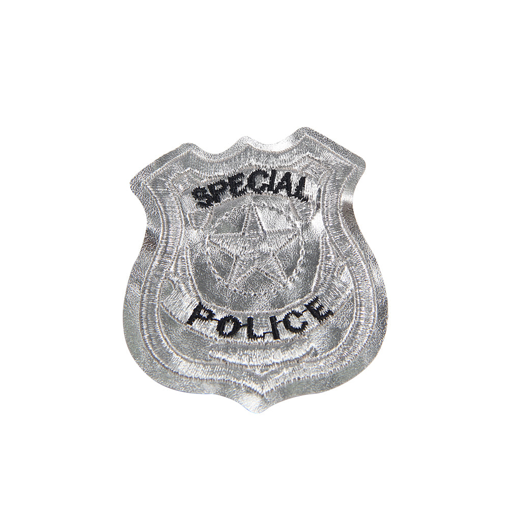 Blue Zipper Front Sexy Garter Belt Police Costume with Handcuffs