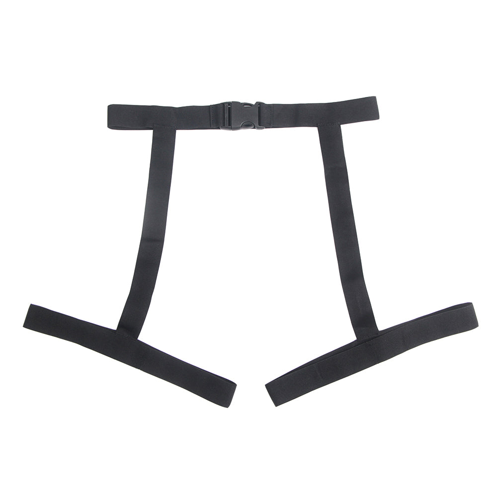 Black Zipper Front Long Sleeve Leather Devil Sexy Costume