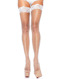 Fishnets Thigh High stockings Silicone Lace Top Stay Up Sheer Nylon Hosiery
