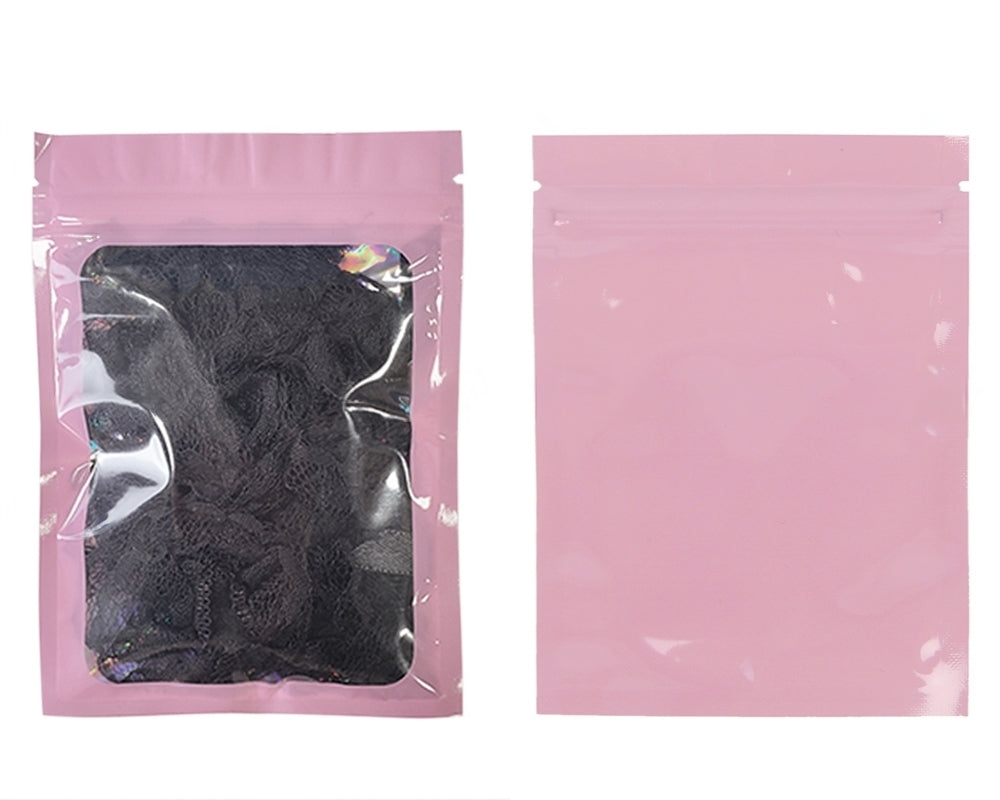 A Pair Of Sexy Pink Lace Bow Leg Rings