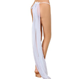 White Transparent Thong Panty