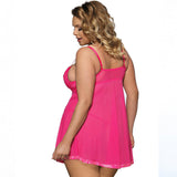 Lace Top Babydoll Dress