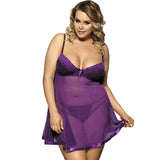 Transparent Lace Babydoll