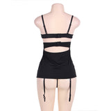 Plus size sexy lingerie with bra rim and bra pad
