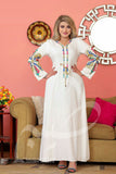 Elegant Abaya Material Marasi Gold Cotton