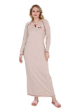 Elegant long-sleeved galabia