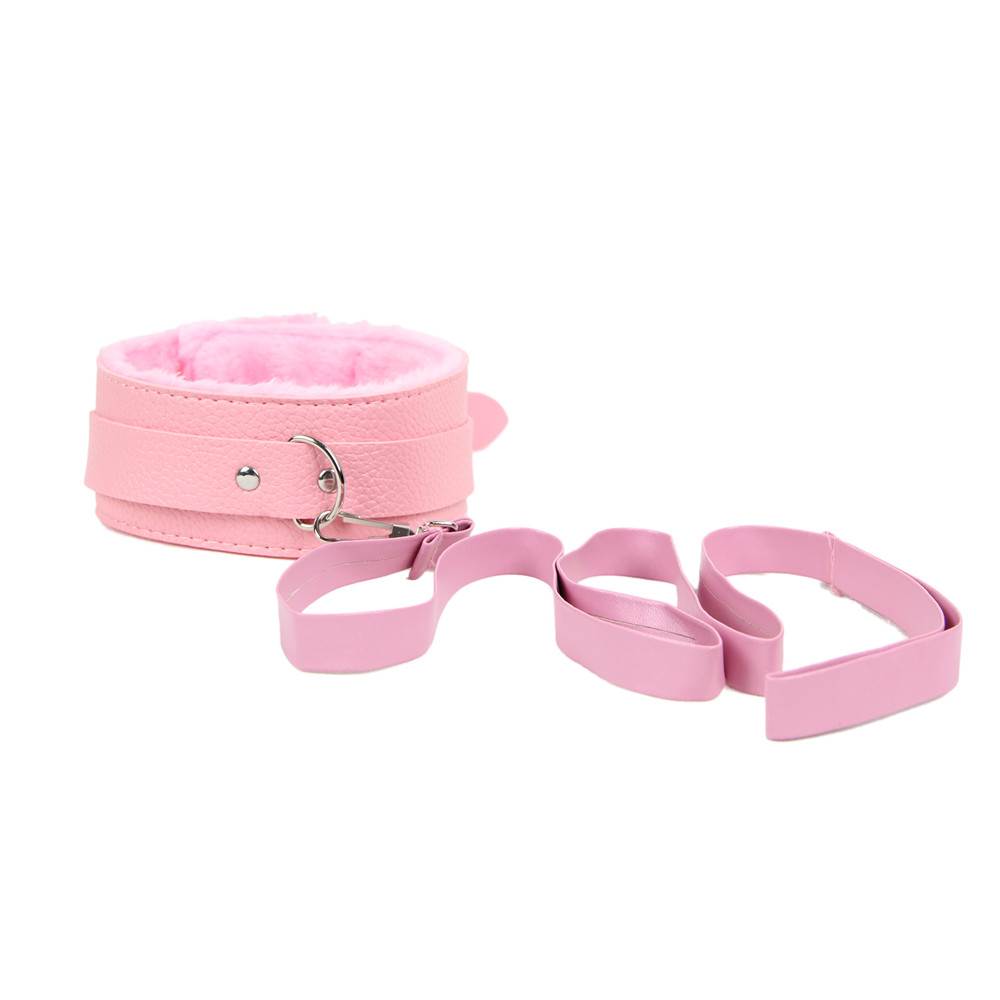 Pink Leather Bondage Adult Sexy Toys Sm Sexy Egypt Product BDSM