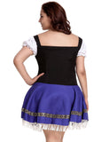 German Beer Girl Costume Egypt Dress
