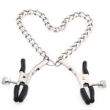 New Gold & Silver Chain Nipple Clips Erotic Toy