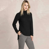 Elegant black cotton pajama