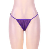Plus Size Purple Springtime Babydoll Set