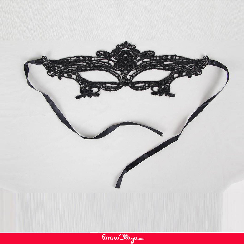 1Pcs Enchanting Black Lace Eye Egypt Mask