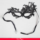 Tether Black Lace Eye Mask