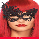 Tether Black Lace Eye Mask
