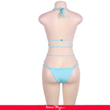 Sexy Blue Summer Women Bikini Egypt Set